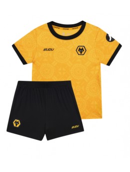 Wolves Dječji Domaci Dres kompleti 2025-26 Kratak Rukavima (+ kratke hlače)